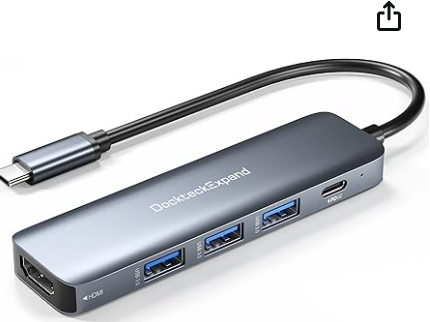 Miniatura 4 de HUB MULTIPUERTO 5 EN 1